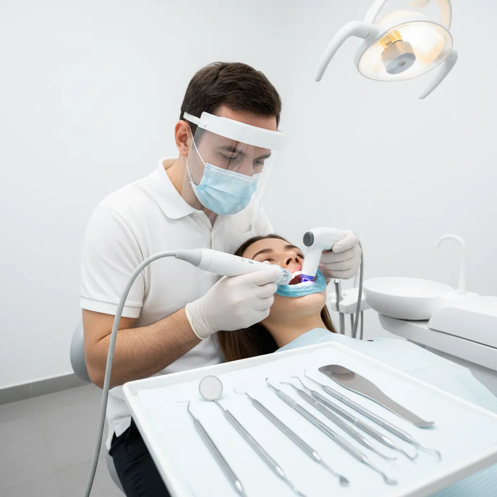 Dentiste à l'œuvre Bô Sourire Rabat