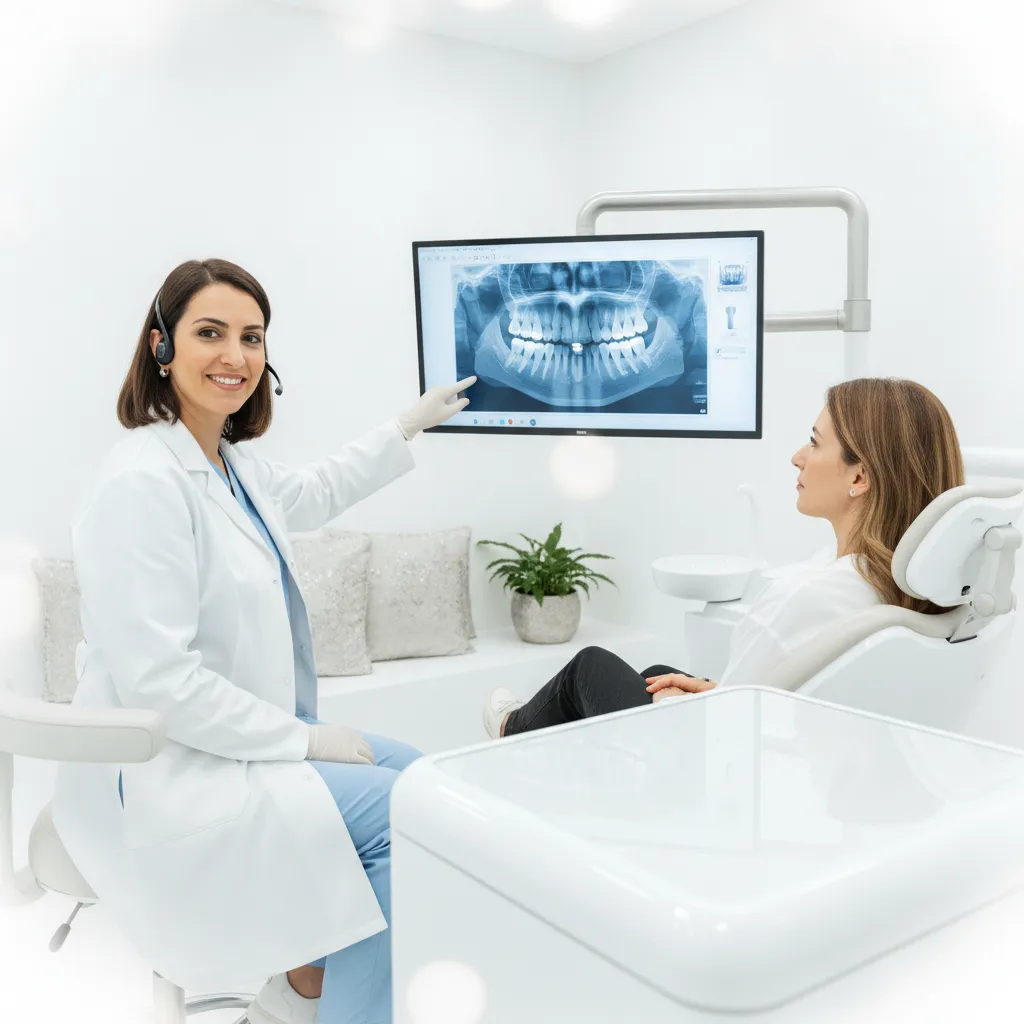 Dr Bouchra Bouslikhane dentiste esthétique et orthodontiste cabinet Bô Sourire Rabat