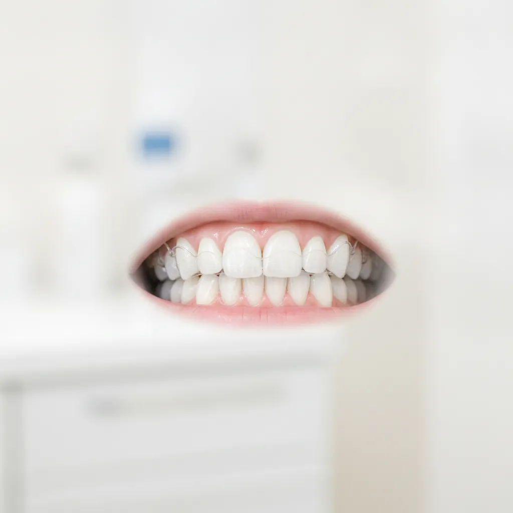 Gouttière transparente Invisalign Dr Bouchra Bouslikhane cabinet dentaire moderne Rabat